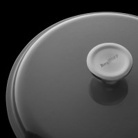 Кастрюля чугунная овальная с крышкой BergHoff Gem 4,1 л серая