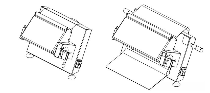 Тестораскатка для пиццы Giotto Mini PastaLine электрическая, до 30 см (pl003)