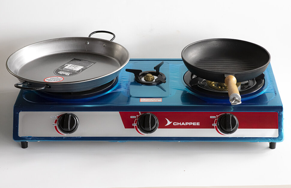 Настольная газовая плита 3-х комфорочная STARCOOK Chappee GS303S