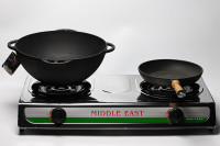 Настольная газовая плита двухкомфорочная STARCOOK MiddleEast GY72-10