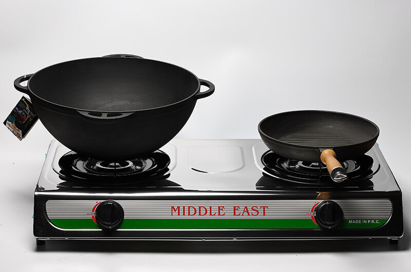 Настольная газовая плита двухкомфорочная STARCOOK MiddleEast GY72-10