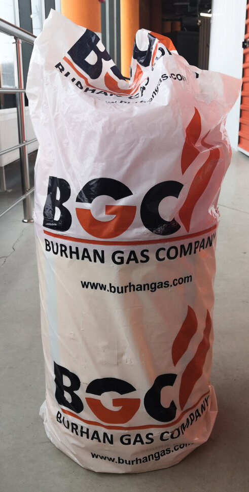 Баллон композитный Burhan Gas 24.5 л. (Бурхан) - вентиль СНГ