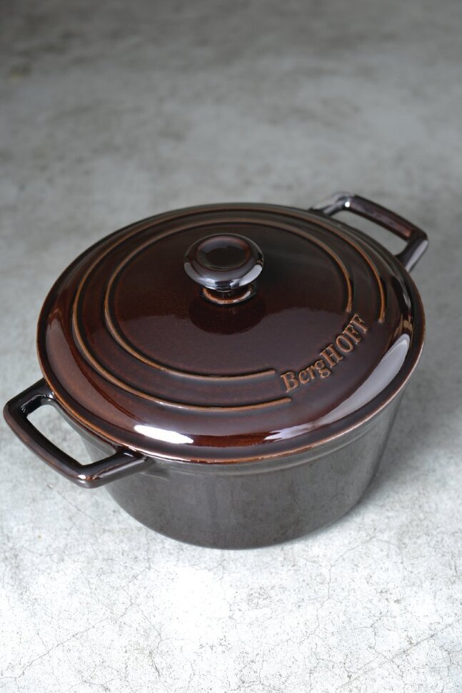 Кастрюля чугунная с крышкой BergHoff Moon 20 см