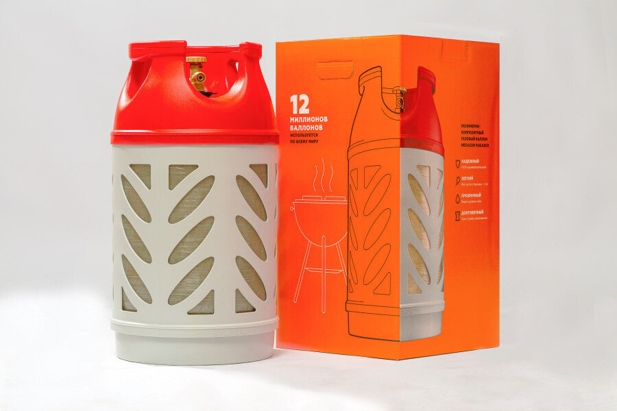 Композитный газовый баллон Hexagon Ragasco LPG 24,5 л. (Рагазко)
