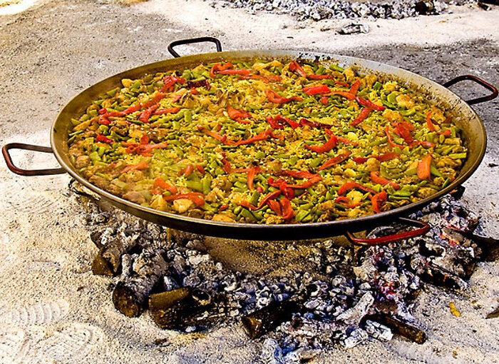 Сковорода для паэльи Vaello паэльера Valenciana D 100