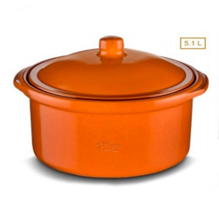 Кастрюля керамическая с крышкой Classic Regas классическая 5,1 л